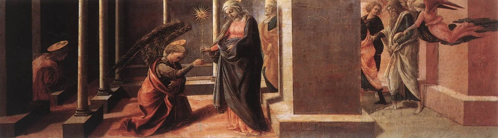 Announcement of the Death of the Virgin, by Filippo Lippi, unspecified, 1438