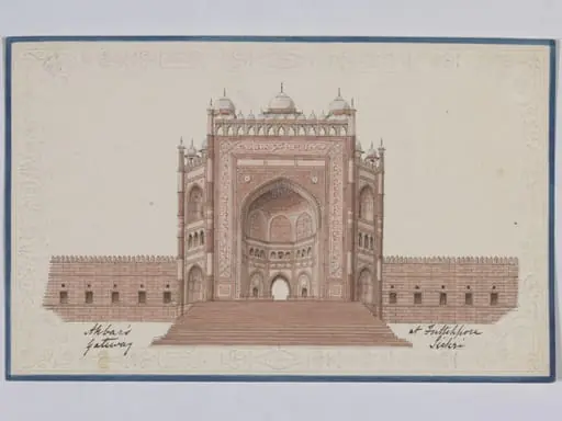 The Buland Darwaza of the Jami Masjid, Fatehpur Sikri