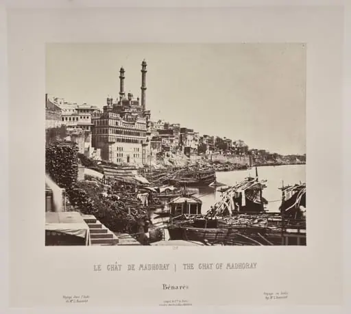 The Ghat of Madhoray, Bénarès
