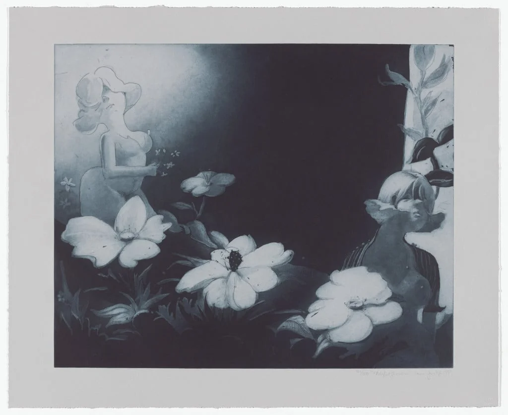 Untitled, by Lisa Yuskavage, ink, 1999