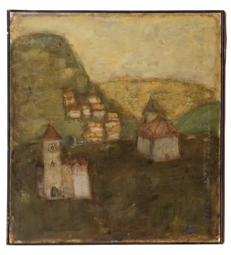 Peisaj cu turn