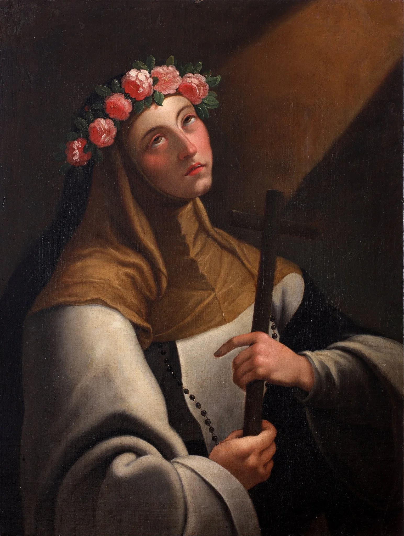 Saint Rose of Lima, by José del Pozo, oil, 1810