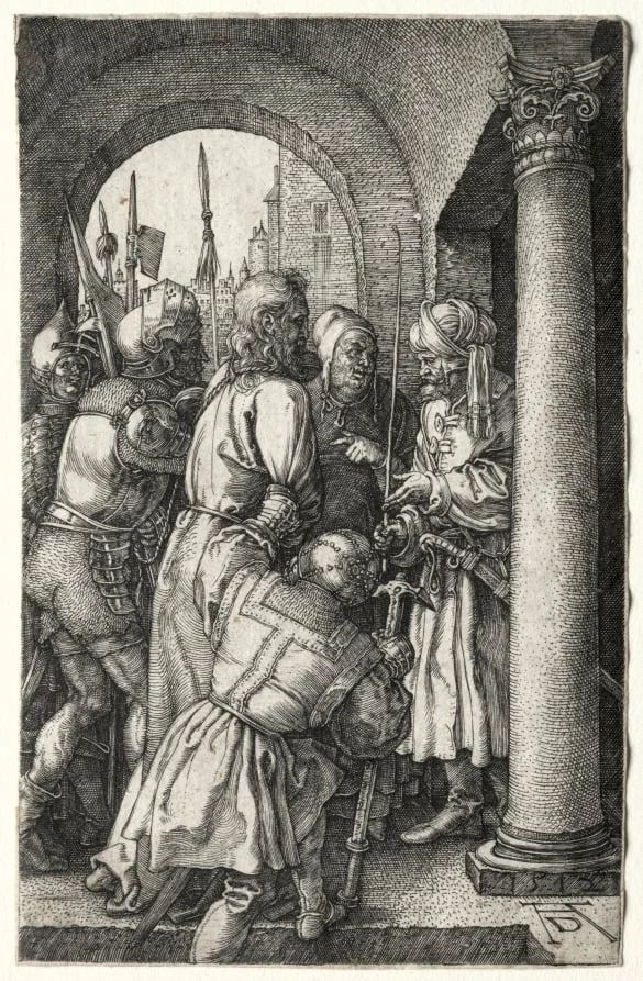 Christ Taken before Pilate, by Albrecht Dürer, 1512