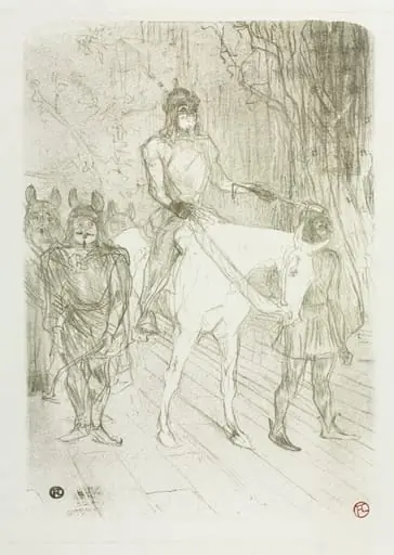 Entrée de Brasseur, dans Chilpéric