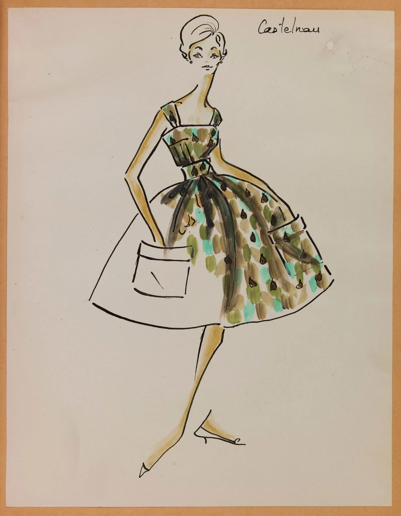 Castelnau, by Marie-Louise Carven, 1958