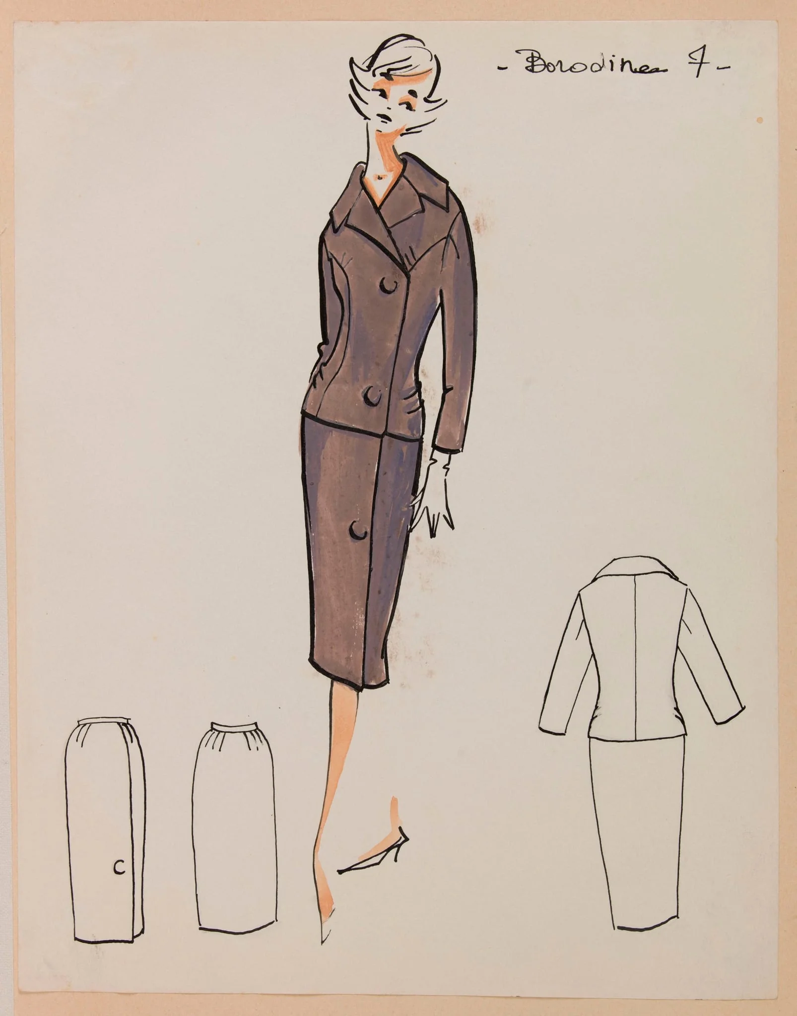 Borodine, by Marie-Louise Carven, 1958
