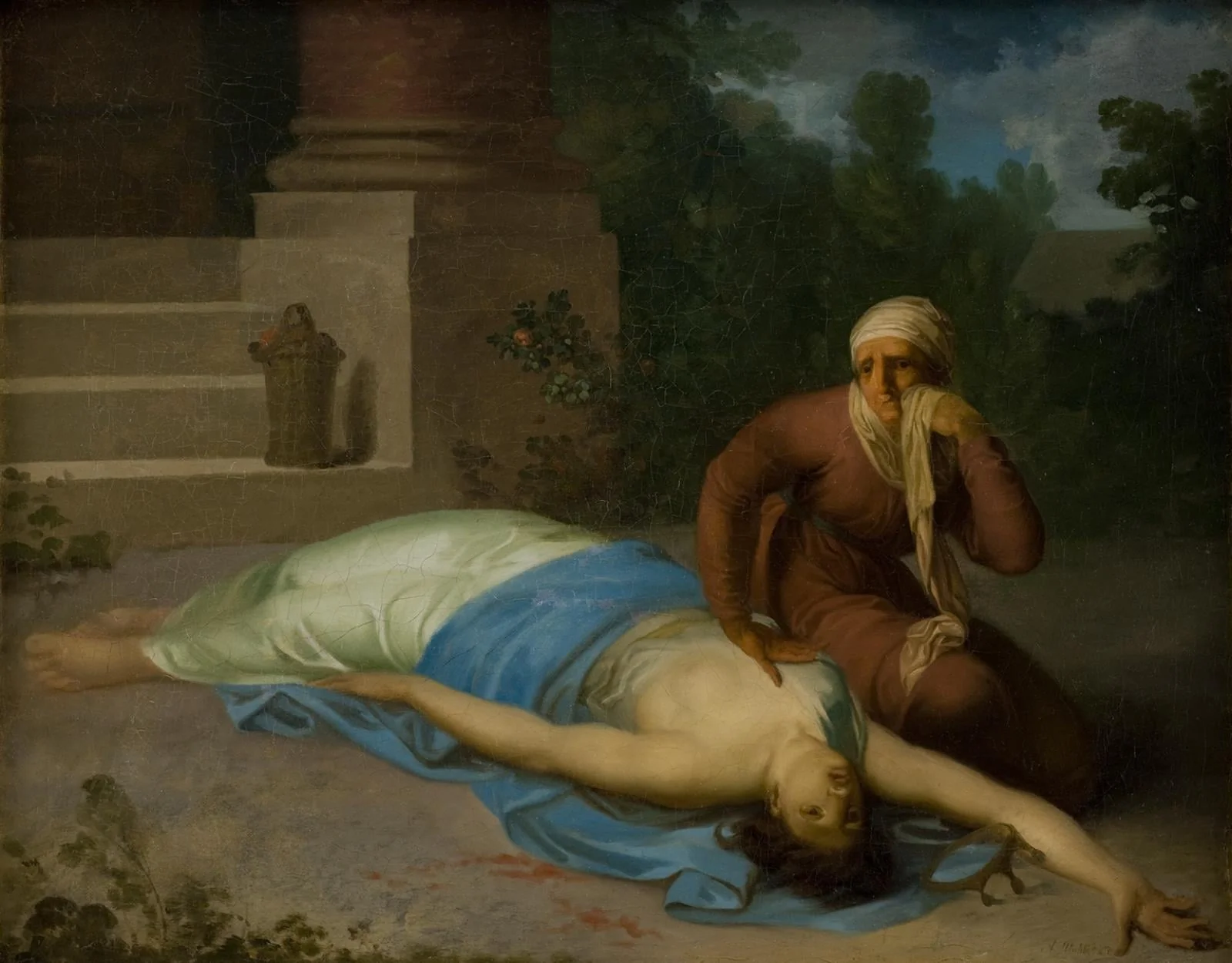 The Dying Messalina and her Mother