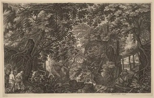 River Landscape with a Duck Hunter