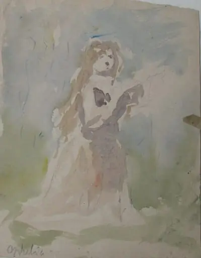 Ofelia din „Hamlet” de William Shakespeare