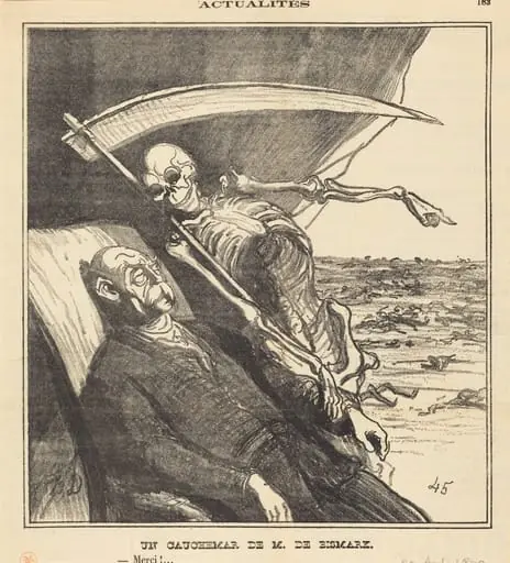 Un cauchemar de M. Bismarck