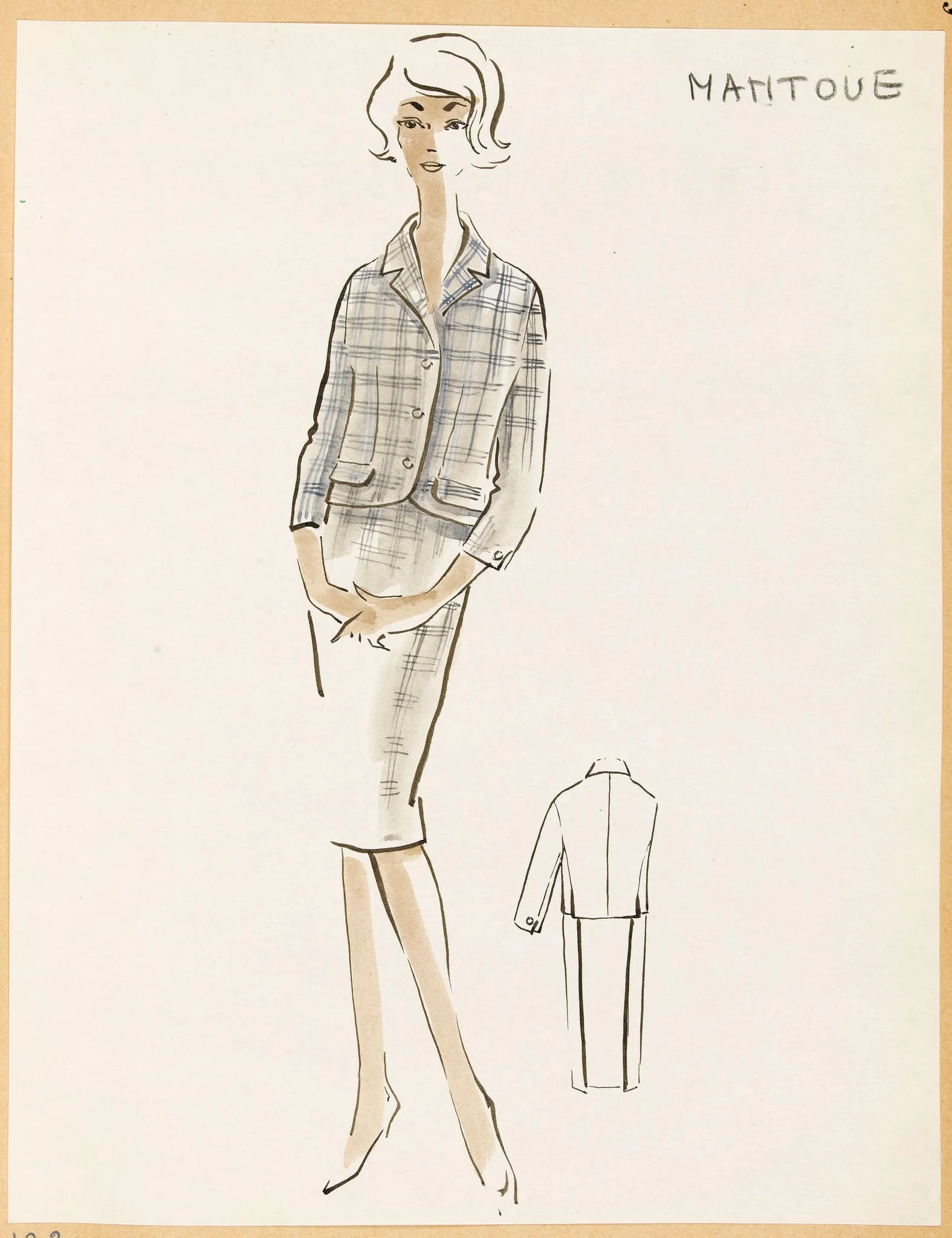 Mantoue, by Carven, 1957