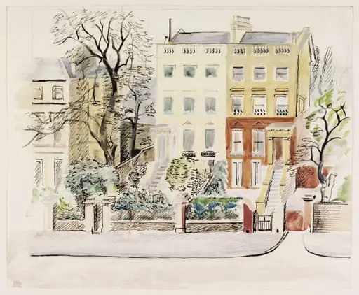 Houses in Marlborough Hill, St. John's Wood