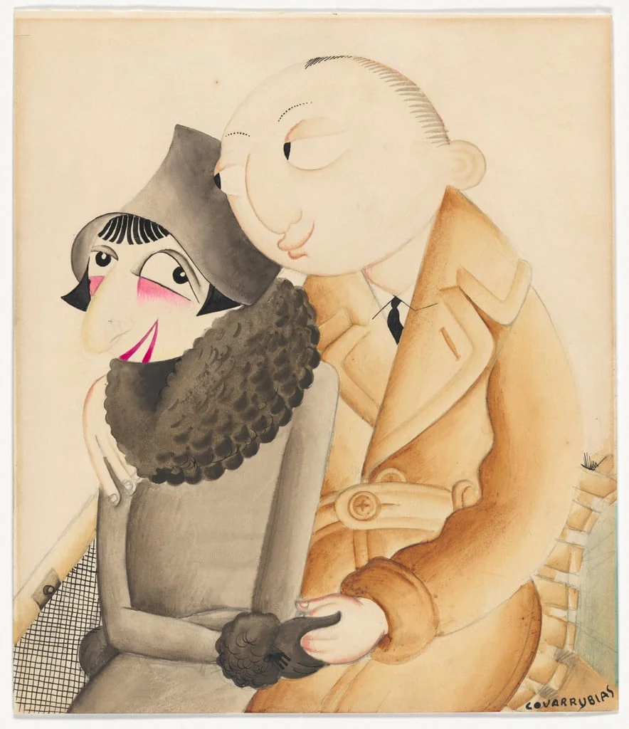 Untitled, by Miguel Covarrubias, watercolor, 1925