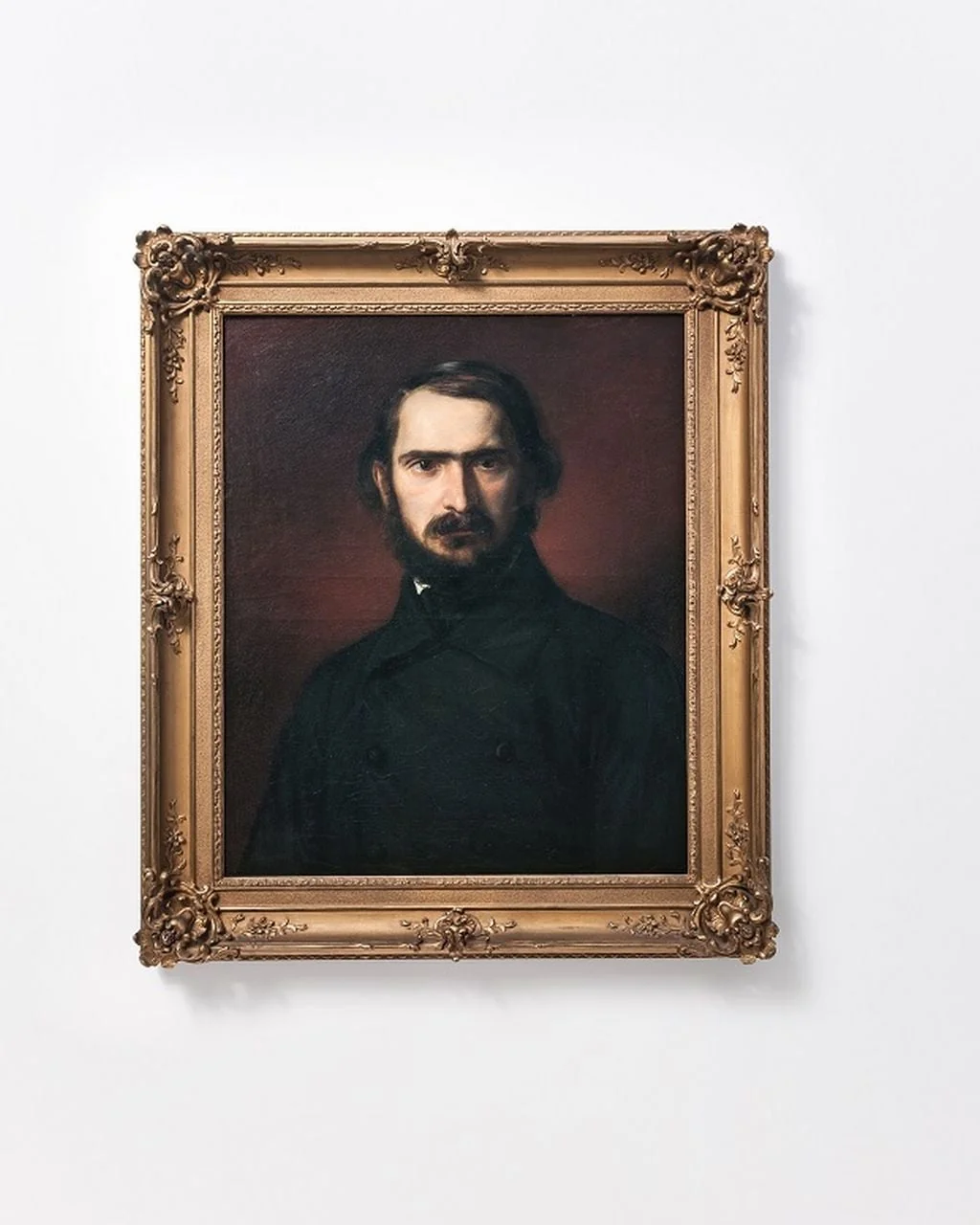 Rahl, Karl - Bild: Ölgemälde, Portrait von Georg Herwegh, by Karl Rahl, unspecified, 1845
