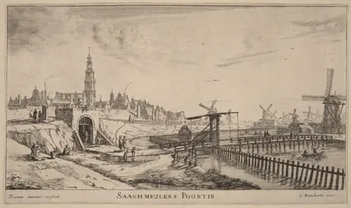 Zaagmolen Gate (Saaghmeulens Poortie)