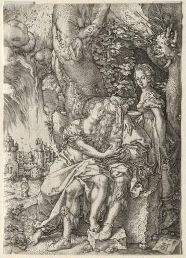 The Story of Lot:  Lot with His Daughters