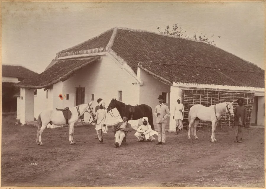 Captain Harris and Ruston, Jhansi