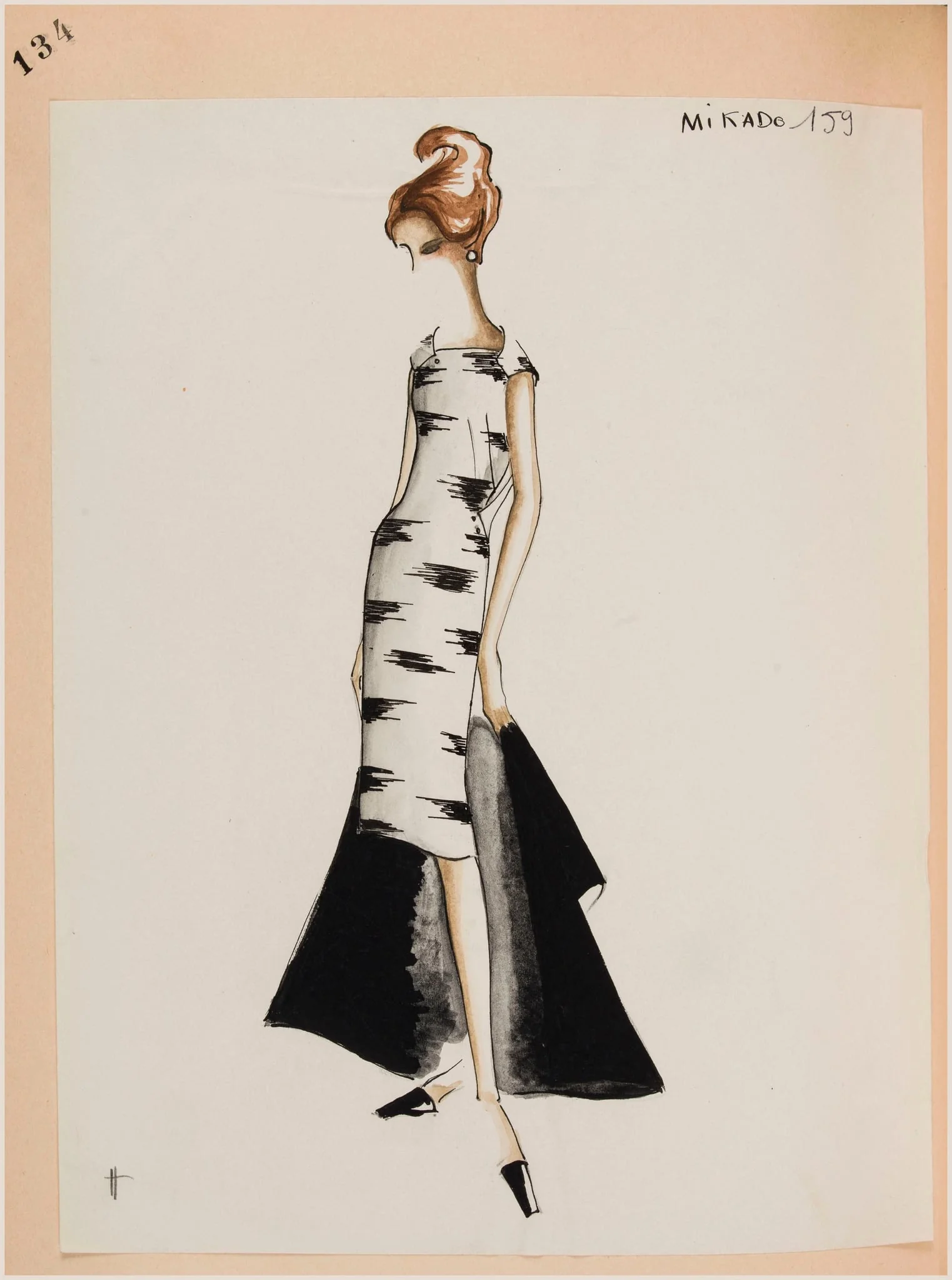 Mikado, by Carven, 1963