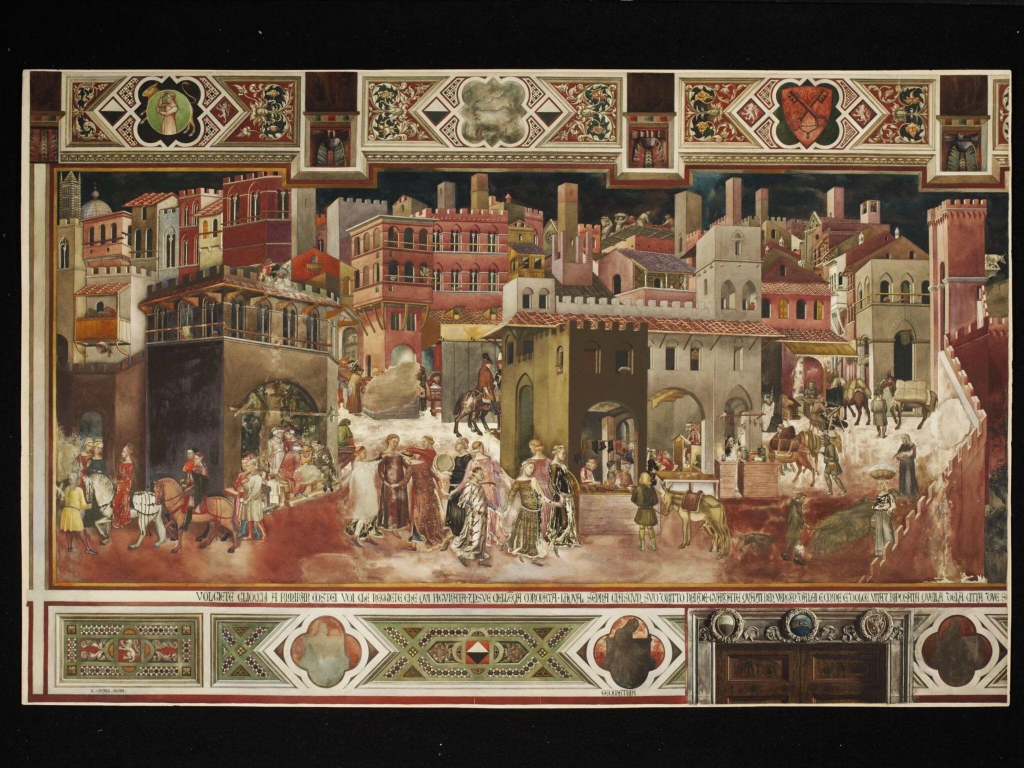Good Government in the Palazzo Pubblico in Siena