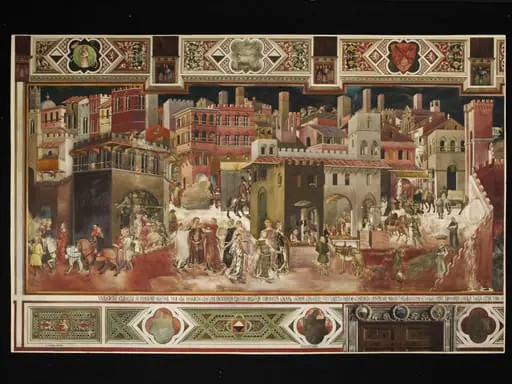 Good Government in the Palazzo Pubblico in Siena