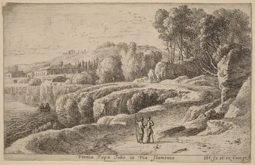 Vineyard of Pope Julius on the Via Flaminia