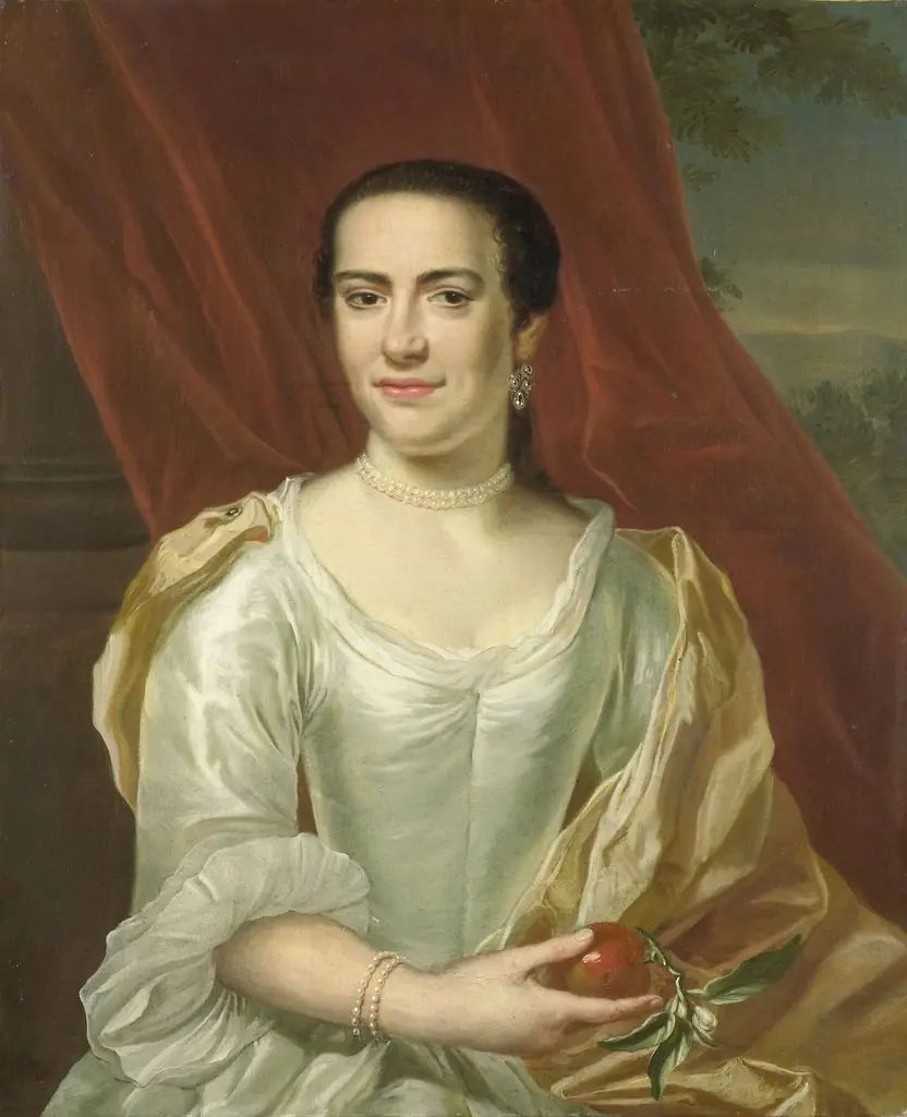 Portrait of Margaretha Leuveling, Wife of Justus Tjeenk