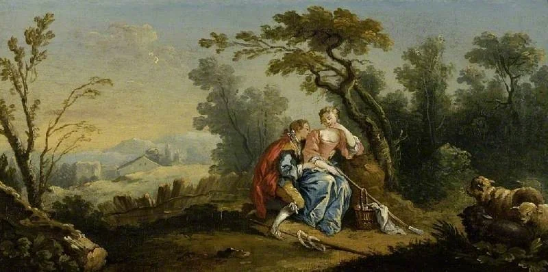 A Pastoral, by Jean-Baptiste Huet, oil, 1788