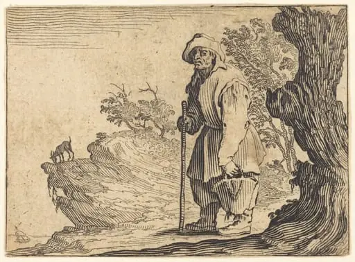 Peasant with Sack