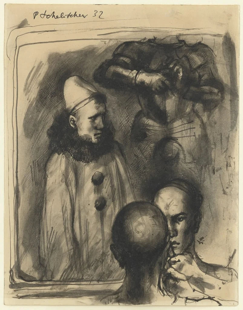 Untitled, by Pavel Tchelitchew, ink, 1932