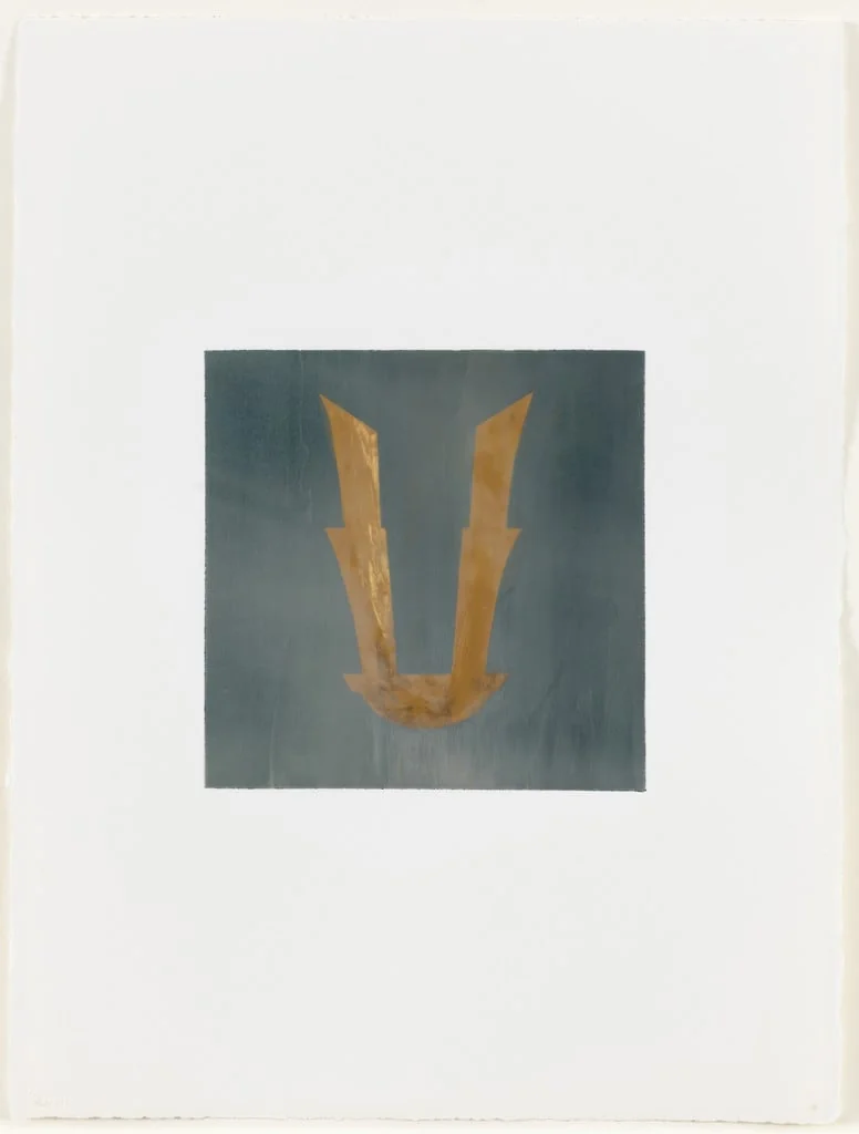 Untitled, by Elyn Zimmerman, encaustic, 1992