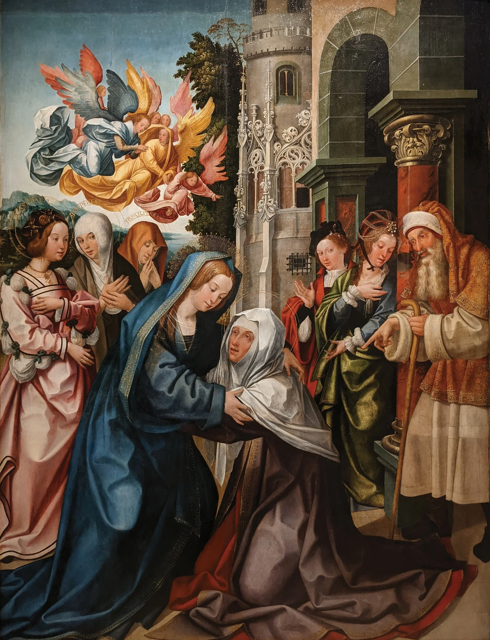 Visitation - Saint Benedict altarpiece