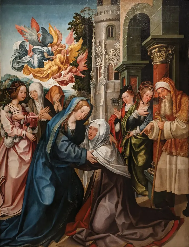 Visitation - Saint Benedict altarpiece
