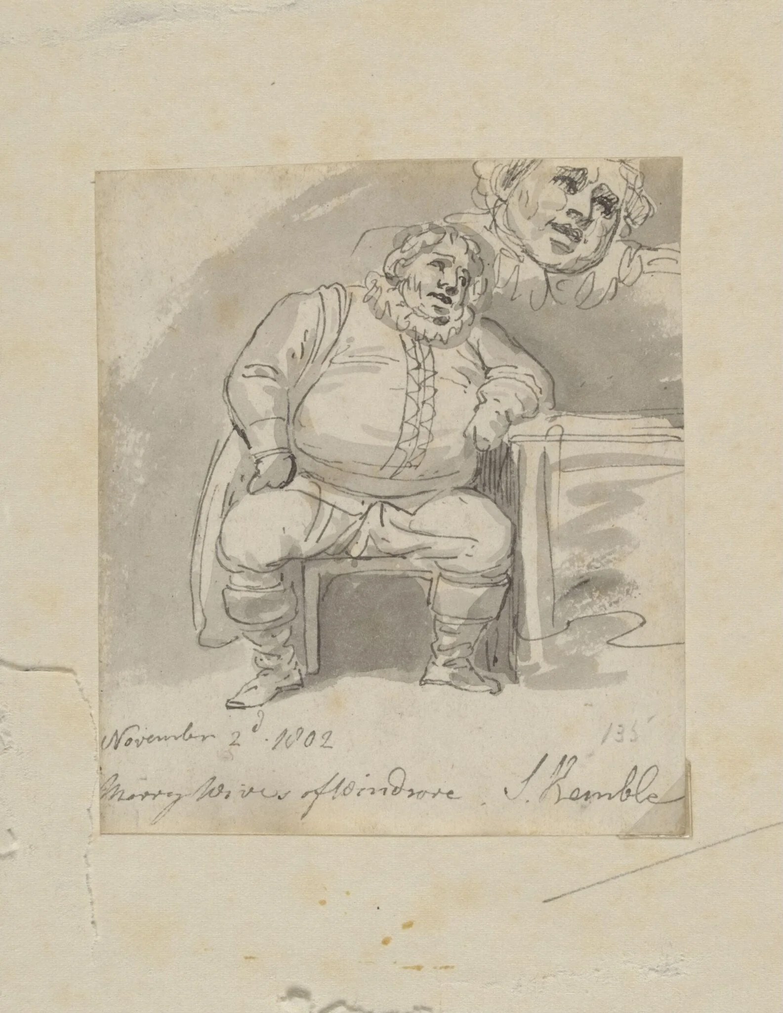 H Beard Print Collection, by Unknown, 1802