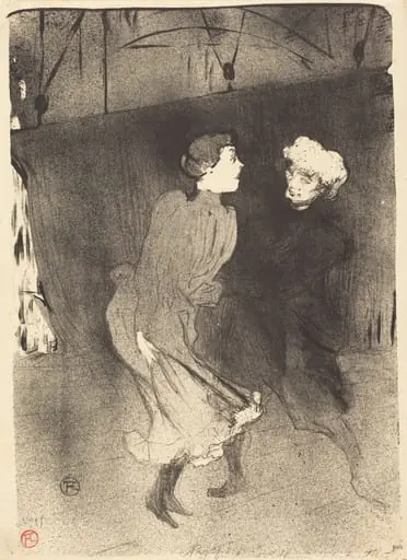 Dress Rehearsal at the Folies-Bergere (Répétition générale aux Folies-Bergère)