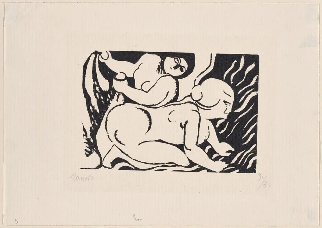 Untitled, by Manolo, ink, 1891