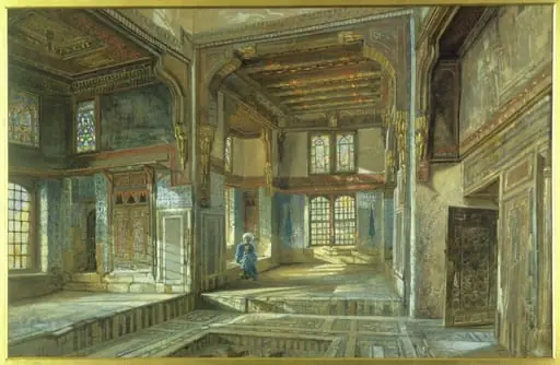 Interior of the House of the Mufti Sheikh El Mahadi, Cairo
