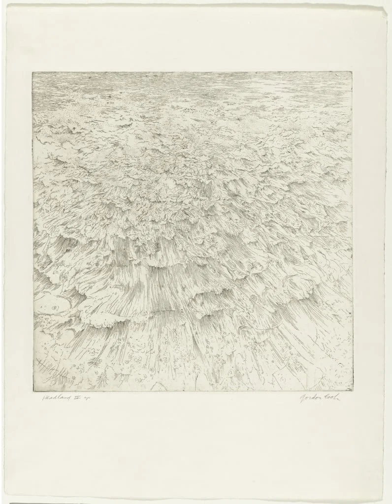 Untitled, by Gordon Cook, ink, 1963