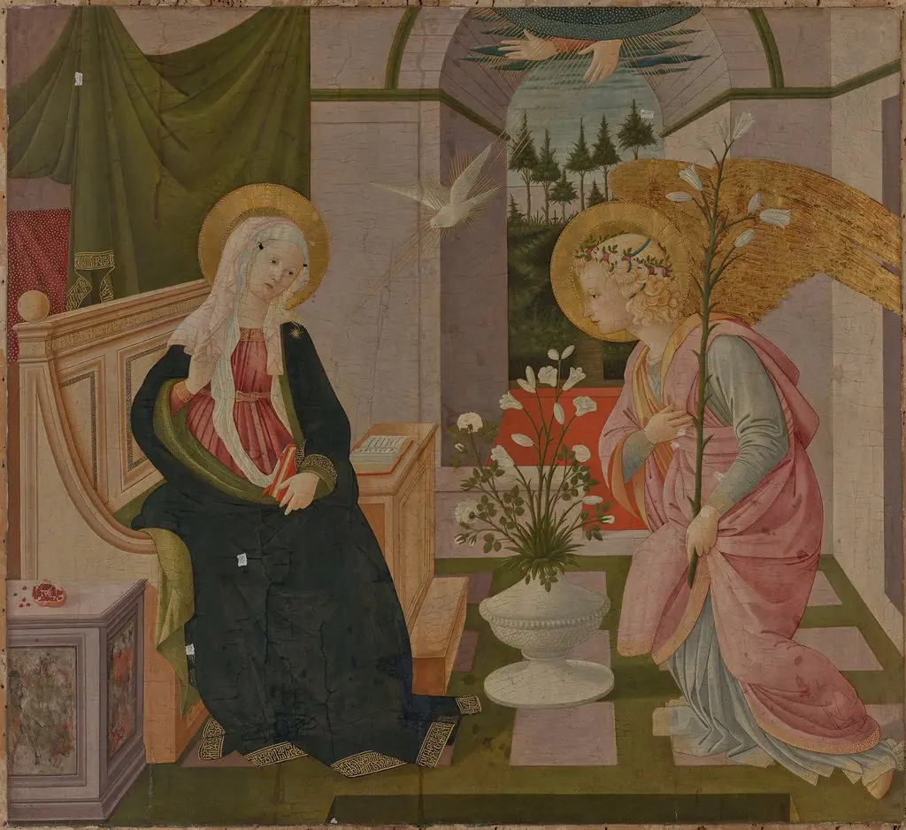 The Annunciation to the Virgin