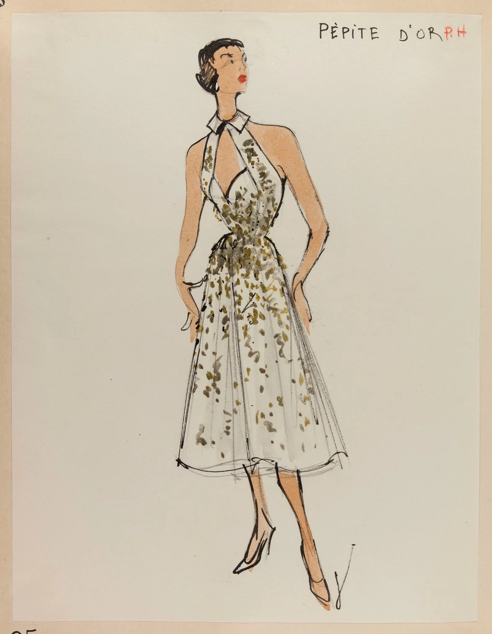 Pépite d'or, by Marie-Louise Carven, 1952