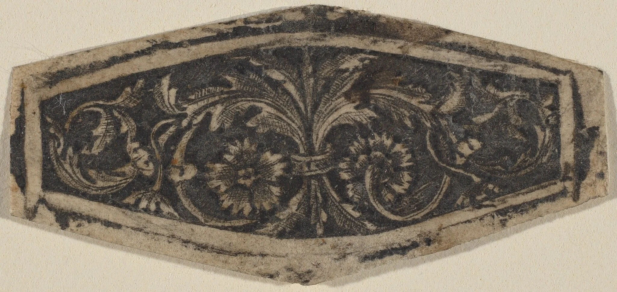 Ornament in Hexagonal Shape, by Italian 15th Century, 1480