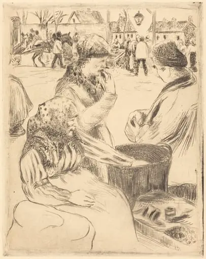 Chestnut Vendors (Marchands de marrons)
