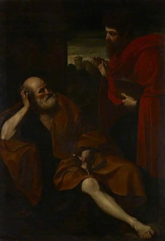 Saints Peter and Paul (after Guido Reni)