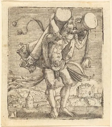Hercules Bearing the Column of Gades