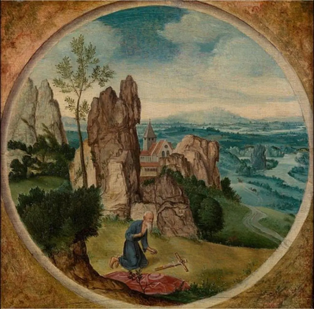 Saint Jerome in a Landscape
