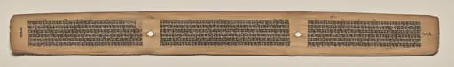 Text, Folio 135 (verso), from a Manuscript of the Perfection of Wisdom in Eight Thousand Lines (Ashtasahasrika Prajnaparamita-sutra)