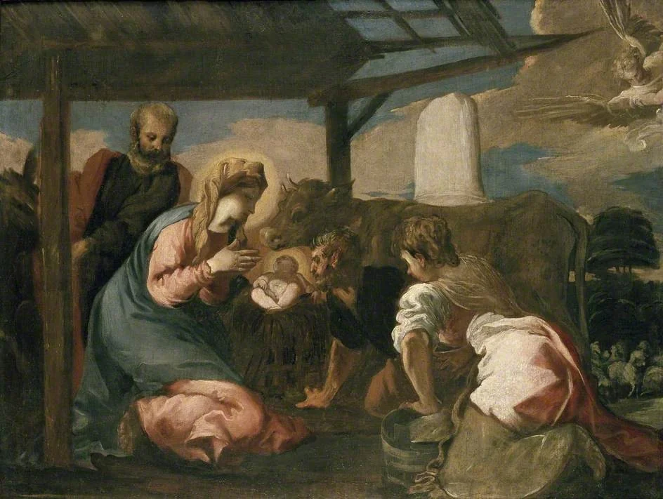 The Adoration of the Shepherds, by Francesco Maffei, oil, 1650