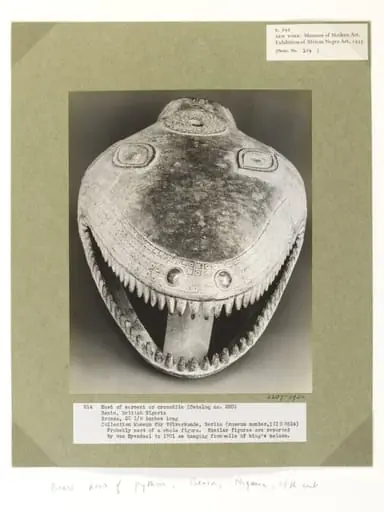 Snake's Head.  Benin.