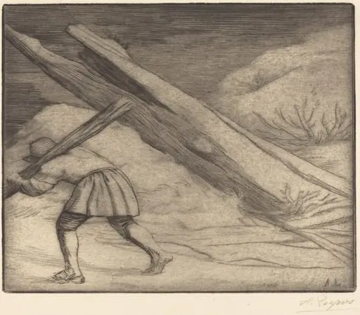 Winter, 1st plate (L'hiver)