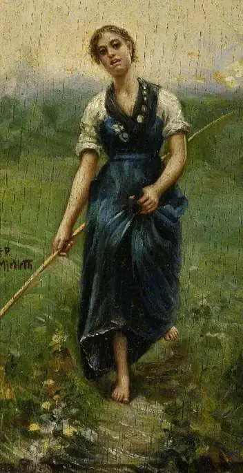 Study for 'The Return from the Campagna'