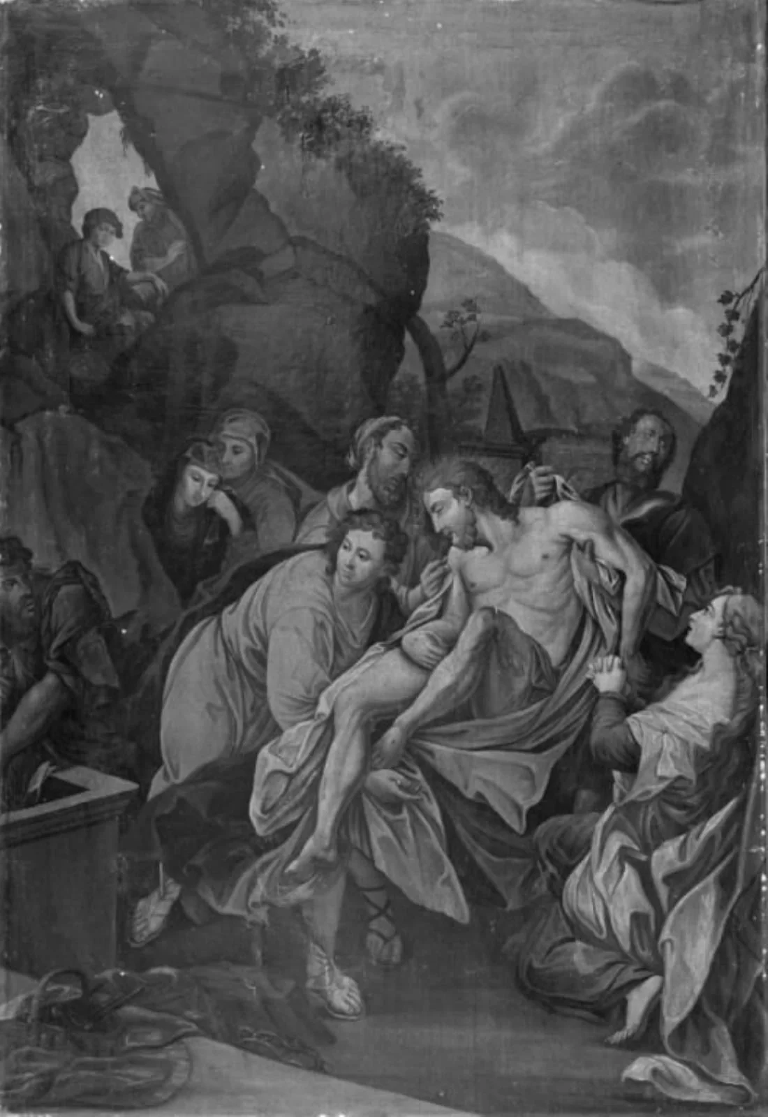 The Entombment, by Unknown, 1750